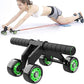 4-Wheel Abdominal Exercise Roller For Men & Women-FlyingCart.pk