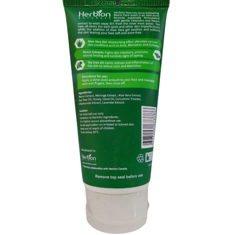 Anti–Acne Neem Face Wash - FlyingCart.pk