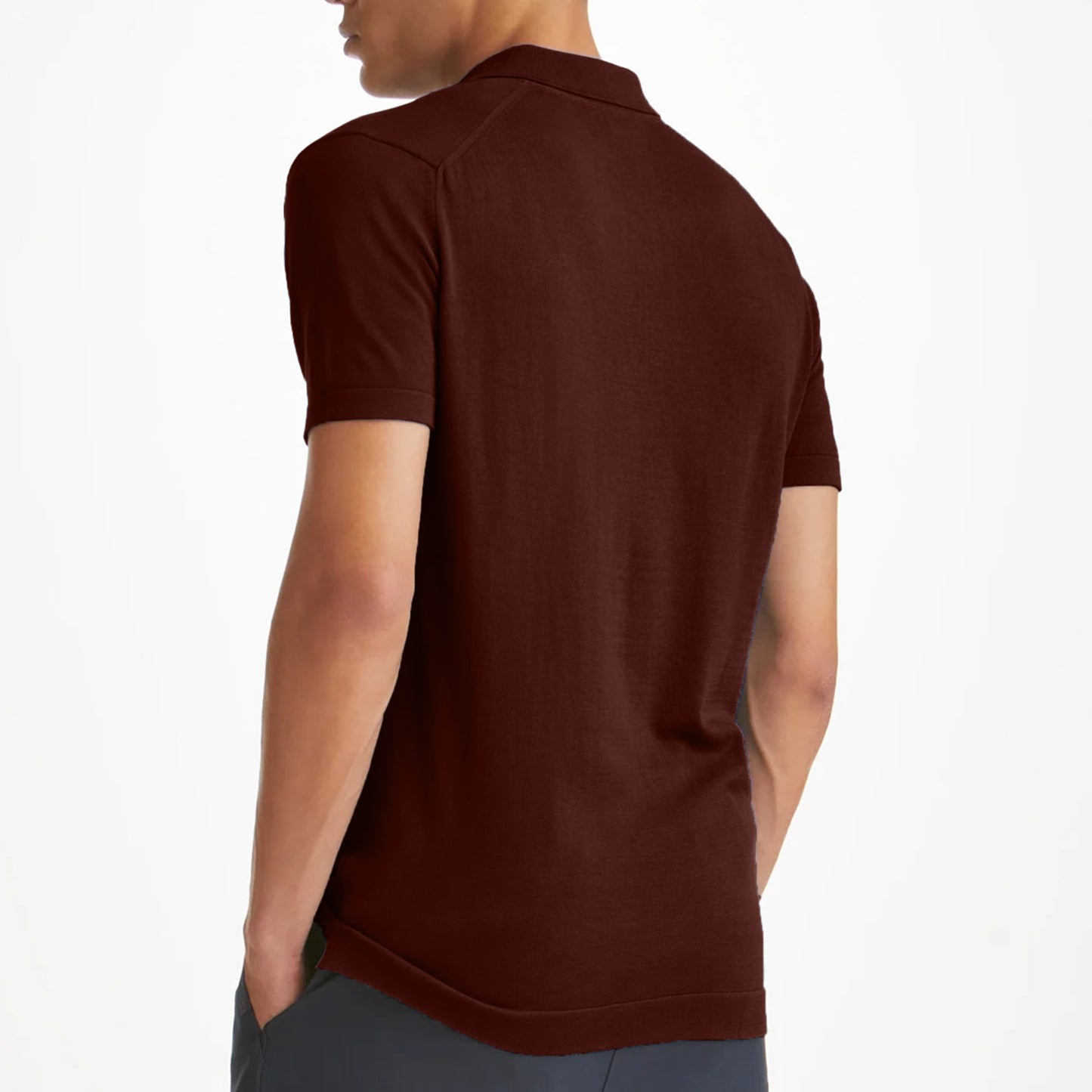 Brown Classy Soft Polo Shirts for Men-FlyingCart.pk