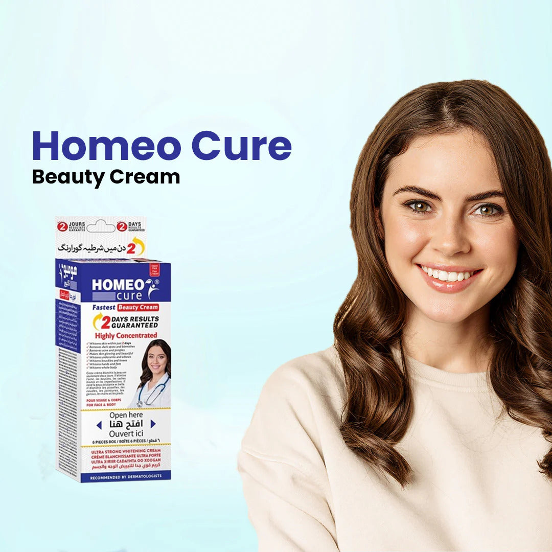 Homeo Cure Beauty Cream Pack of 6 - FlyingCart.pk