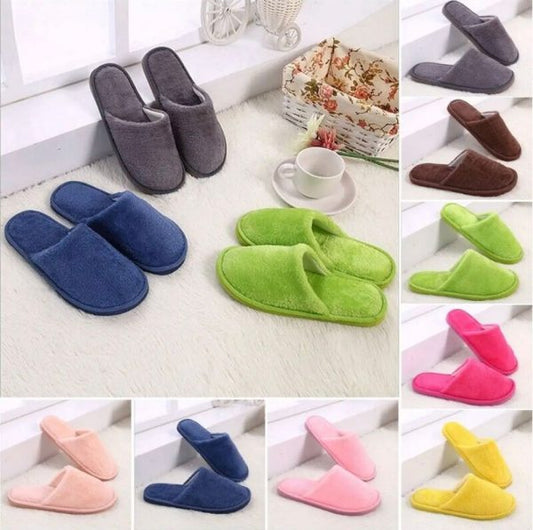 Soft Cozy Warm Plush Slippers - FlyingCart.pk