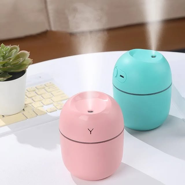 220ml USB Ultrasonic Humidifier with Night Light-FlyingCart.pk