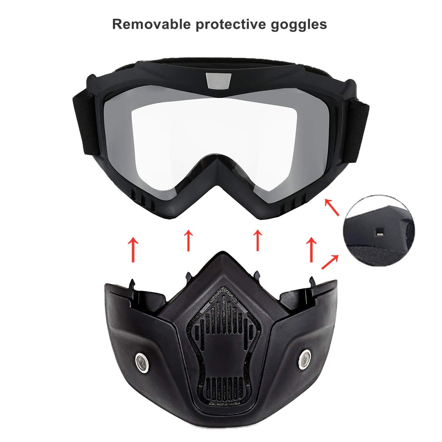 Off Road Goggle Mask-FlyingCart.pk