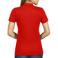 Red Classy Soft Polo Shirts for Women - FlyingCart.pk