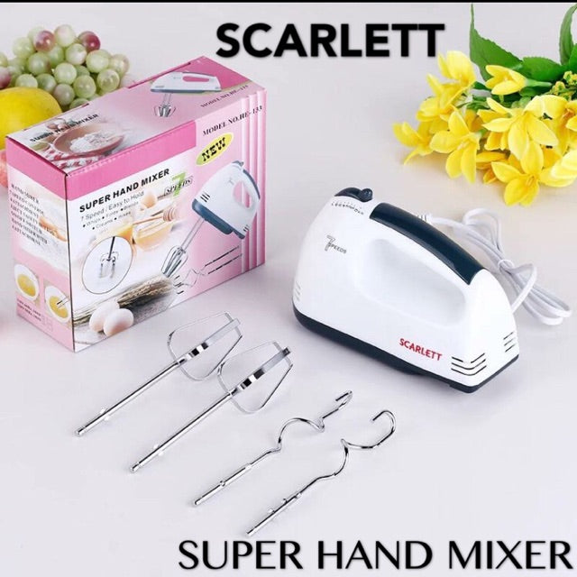 Scarlet 7 Speeds Electric Hand Beater-FlyingCart.pk