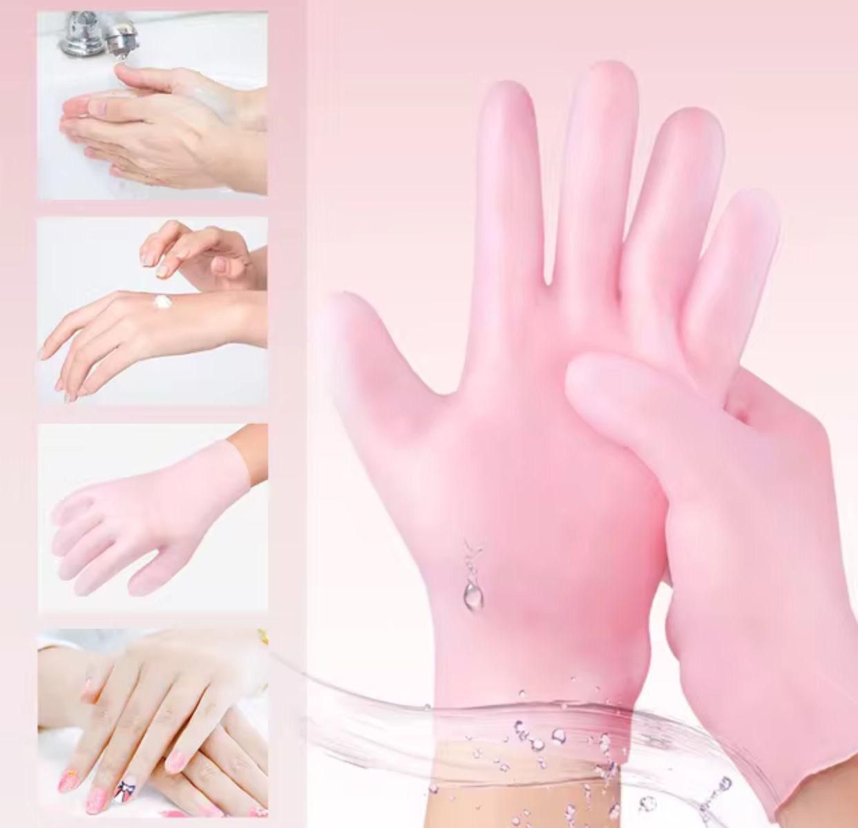 Silicone Moisturizing Gel Gloves-FlyingCart.pk