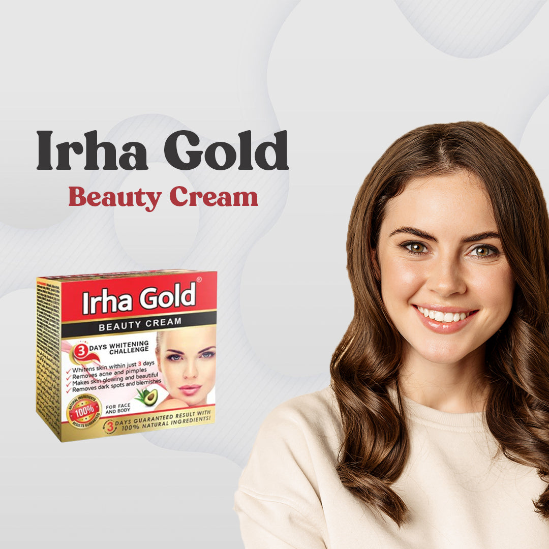 Irha Gold Beauty Cream Pack Of 1 - FlyingCart.pk