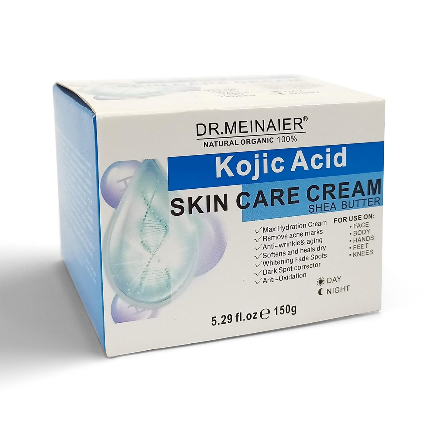 DR MEINAIER Kojic Acid Skin Care Cream - Shea Butter 150g - FlyingCart.pk
