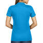 Turkish Blue Classy Soft Polo Shirts for Women - FlyingCart.pk