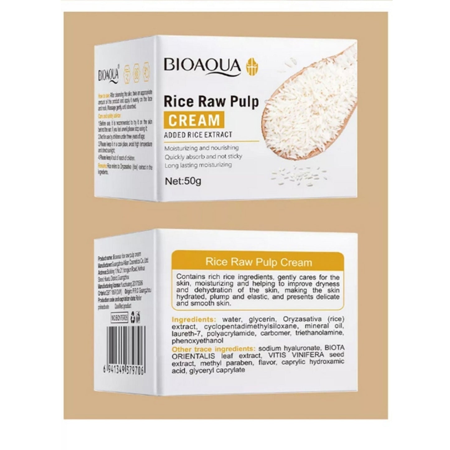 Bioaqua Rice Cream - FlyingCart.pk