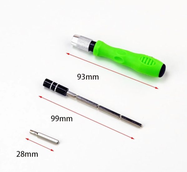 32 In 1 Mini Interchangeable Adjustable Precision Screwdriver Bit Set - Flyingcart.pk