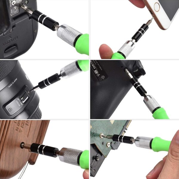 32 In 1 Mini Interchangeable Adjustable Precision Screwdriver Bit Set - Flyingcart.pk