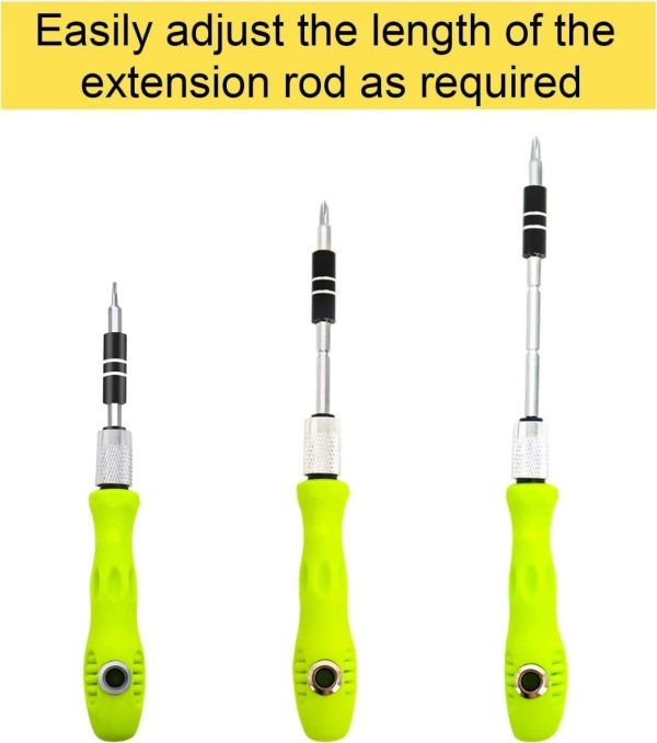 32 In 1 Mini Interchangeable Adjustable Precision Screwdriver Bit Set - Flyingcart.pk