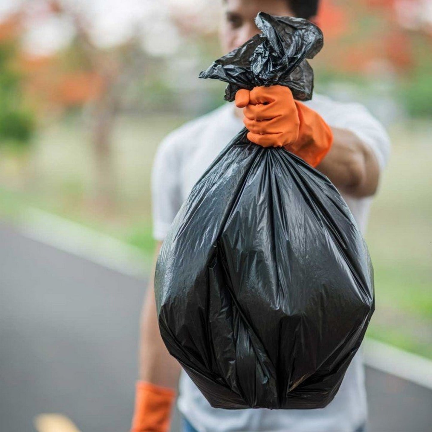 Garbage Bag Roll Black - FlyingCart.pk