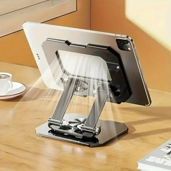 360° Rotating Metal Tablet & Mobile Stand - Flyingcart.pk