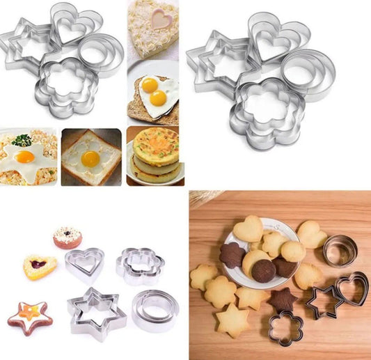 Cookies Cutter (12 pcs set)-FlyingCart.pk