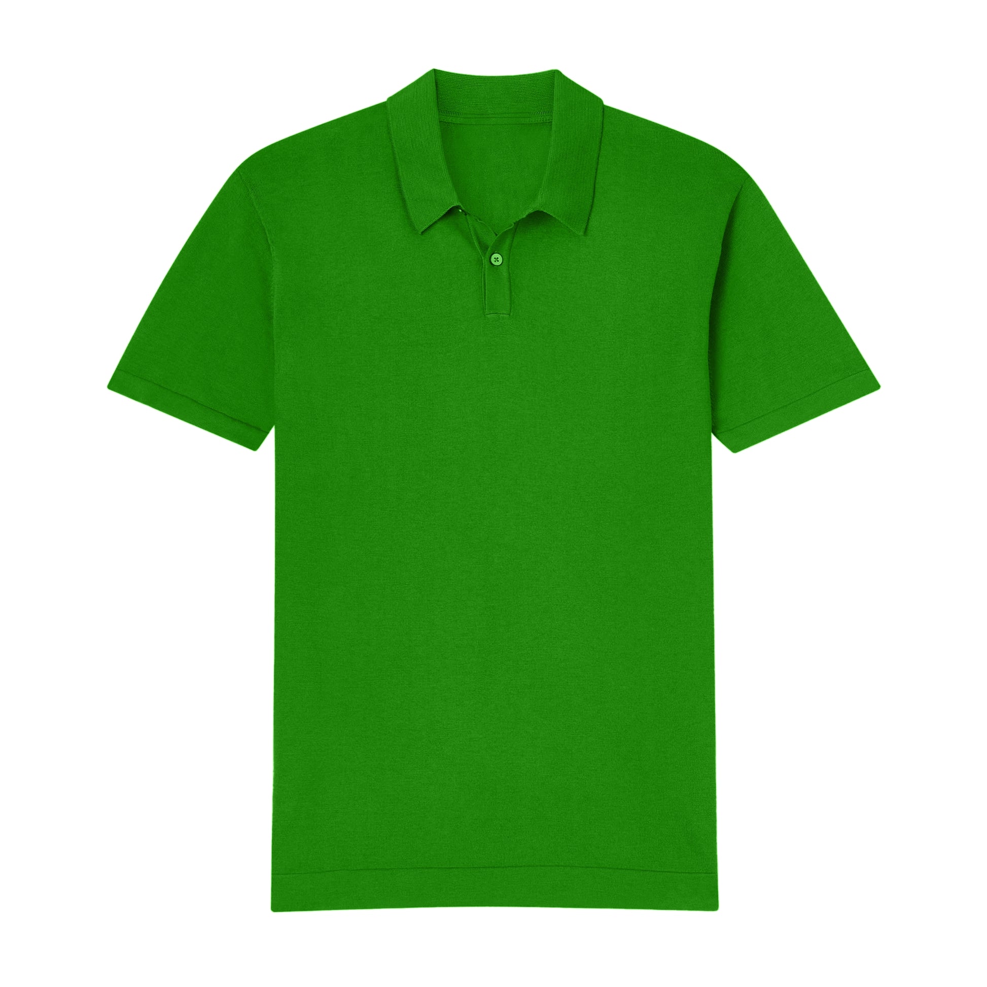 Parrot Green Classy Soft Polo Shirts for Men-FlyingCart.pk