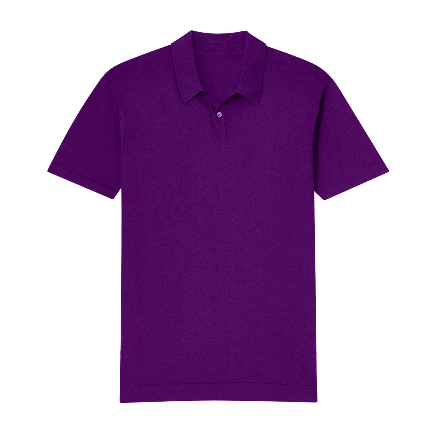 Purple Classy Soft Polo Shirts for Men-FlyingCart.pk