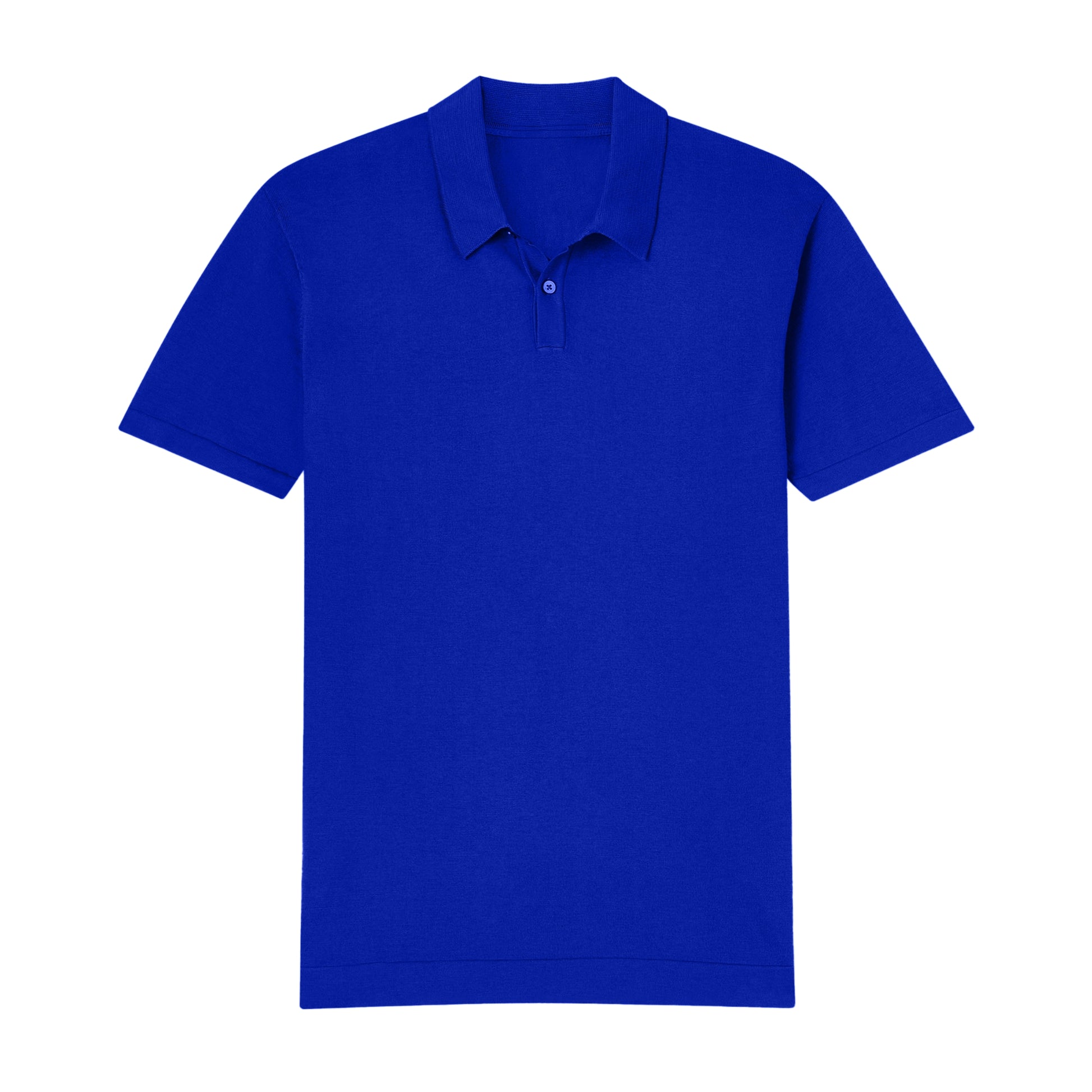  Royal Blue Classy Soft Polo Shirts for Men-FlyingCart.pk