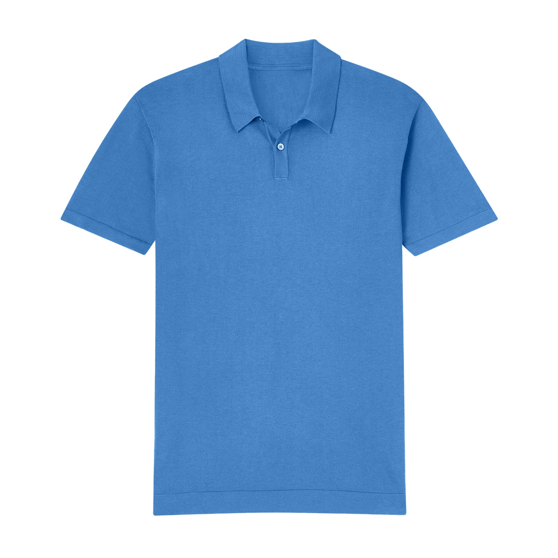 Sky Blue Classy Soft Polo Shirts for Men-FlyingCart.pk