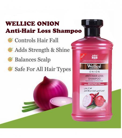 Wellice Onion Anti Hair Loss Shampoo-FlyingCart.pk