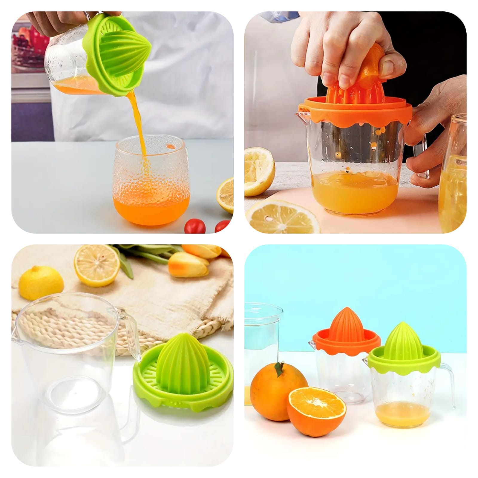 Manual Citrus Juicer with Serving Jug-FlyingCart.pk