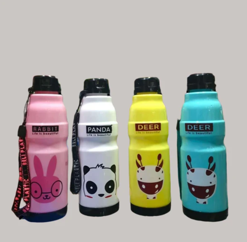 Panda Kids Commando Water Bottle-FlyingCart.pk