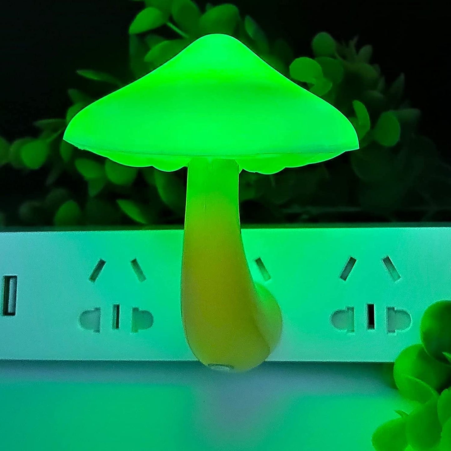 Mushroom Night Light Plug In Lamp USB Plug LED Sensor - FlyingCart.pk