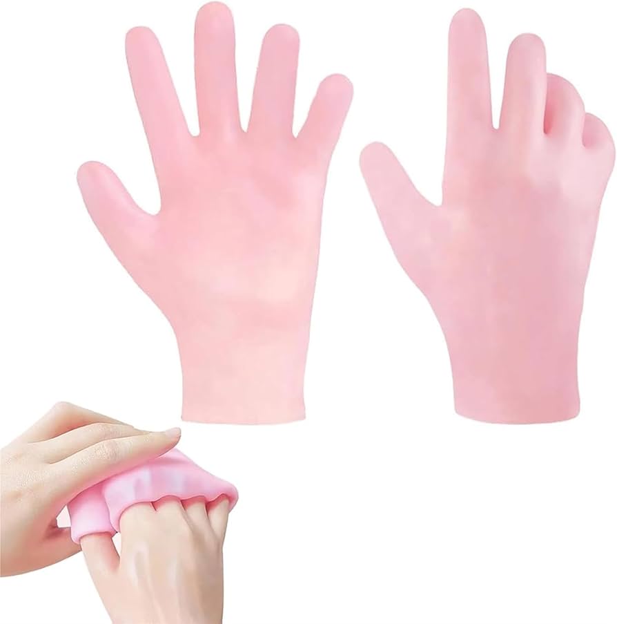 Silicone Moisturizing Gel Gloves-FlyingCart.pk