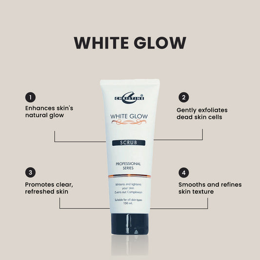 Christine White Glow Scrub Tube 150ml - FlyingCart.pk