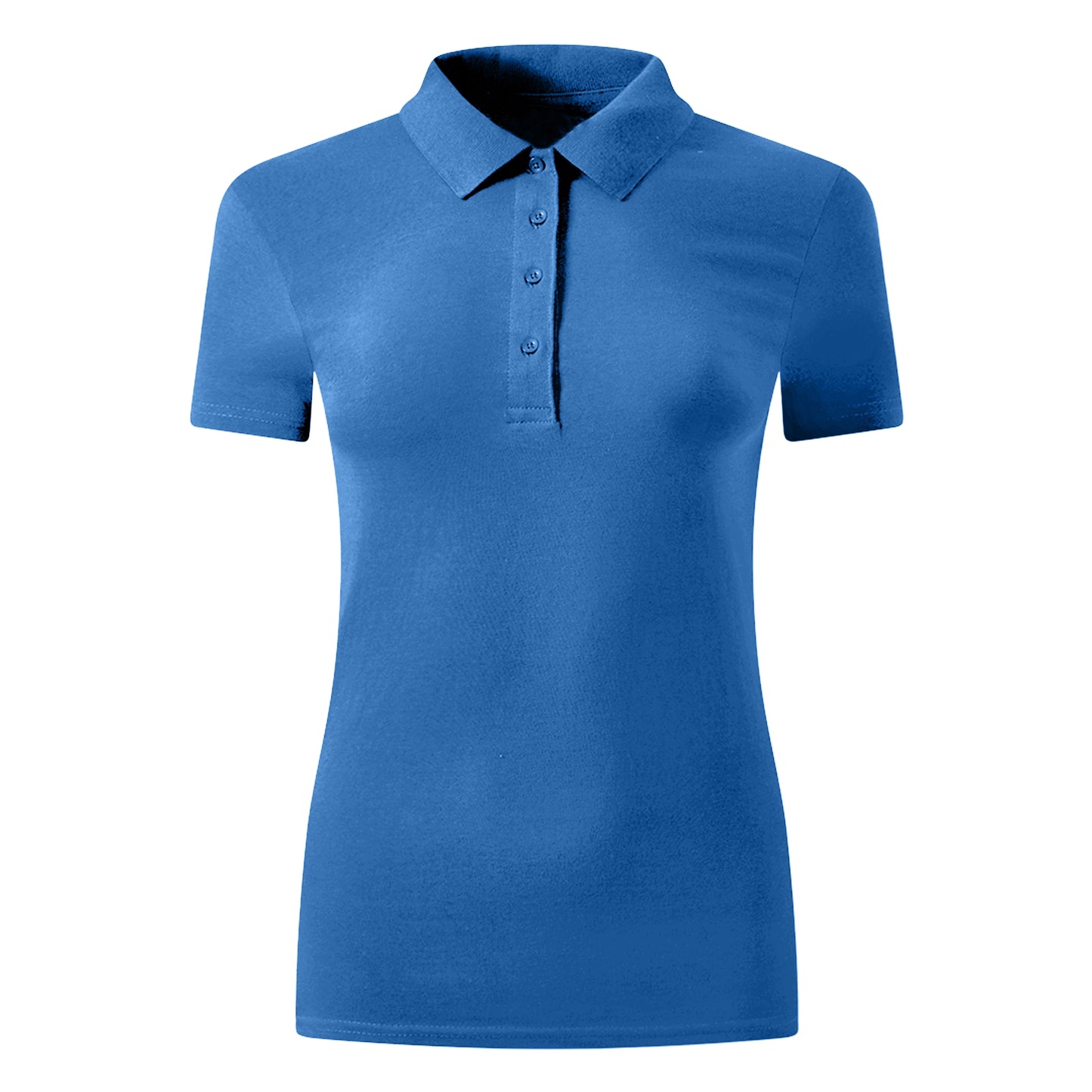 Sky Blue Classy Soft Polo Shirts for Women - FlyingCart.pk