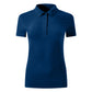 Petroleum Blue Classy Soft Polo Shirts for Women - FlyingCart.pk