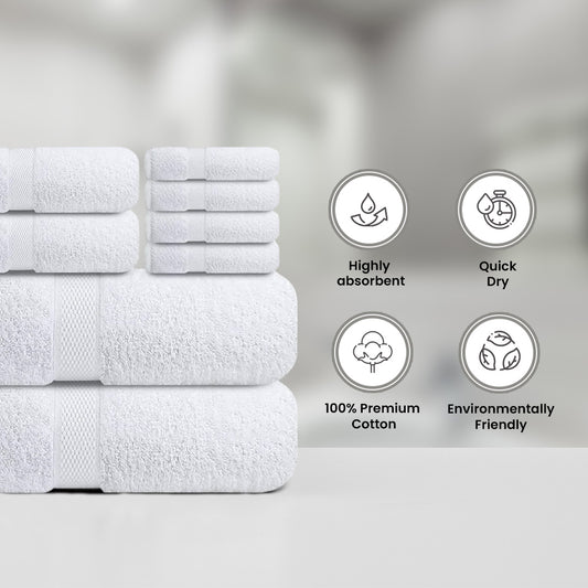 White Towel Set