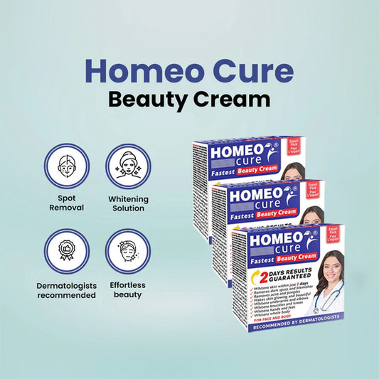 Homeo Cure Beauty Cream Pack of 3 - FlyingCart.pk