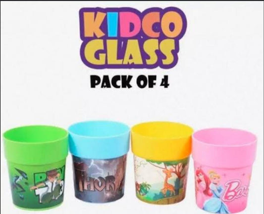 KIDCO Glass Pack Of 4-FlyingCart.pk