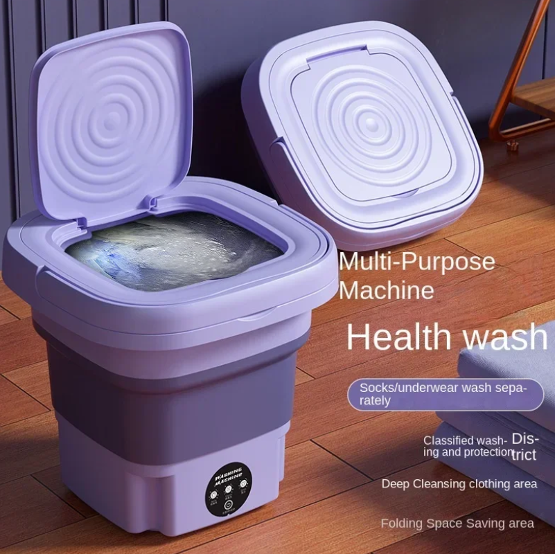 Mini Folding Washing Machine-FlyingCart.pk