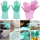 Silicone Dishwashing Gloves-FlyingCart.pk