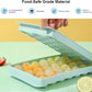  2 in 1 Leak Proof Ice Cube Tray with Lid-FlyingCart.pk