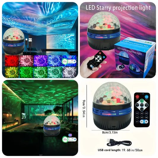 Starry Night Q6 LED Projector Light-FlyingCart.pk