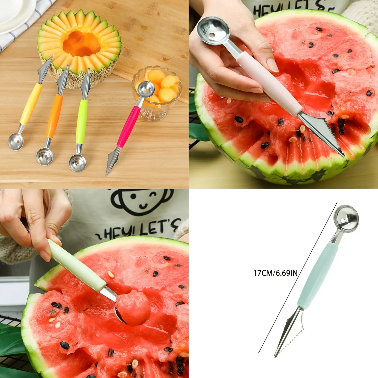 Stainless Steel Fruit Carving Knife-FlyingCart.pk