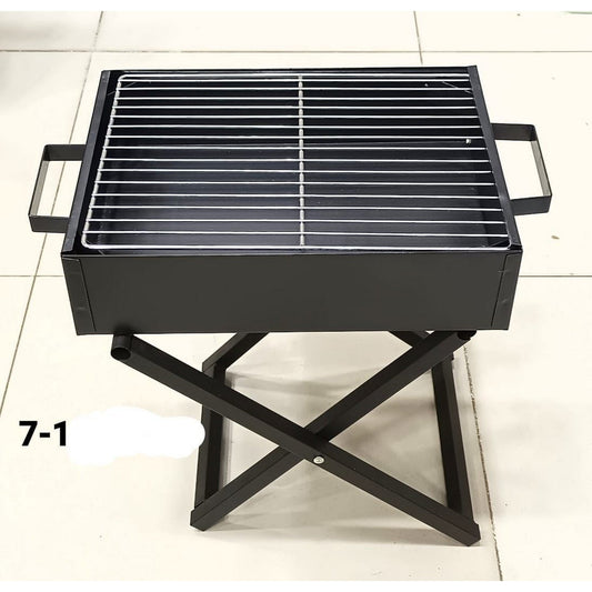 Portable Folding Barbecue Grill Heavy Quality Commercial Use - FlyingCart.pk