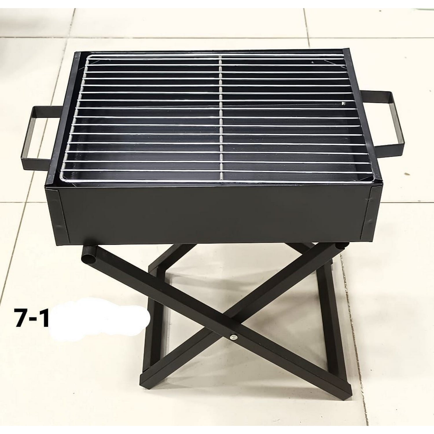 Folding Barbecue Grill Portable Heavy Quality Commercial Use - FlyingCart.pk