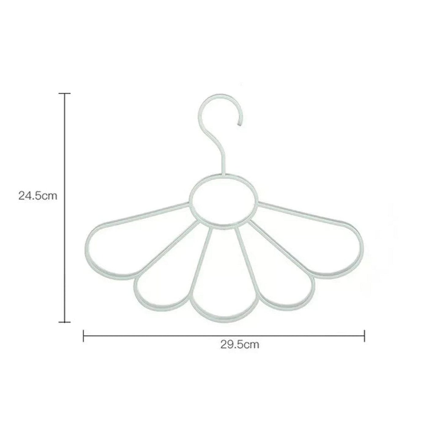 Petals Scarf Hanger 15 Ring - FlyingCart.pk