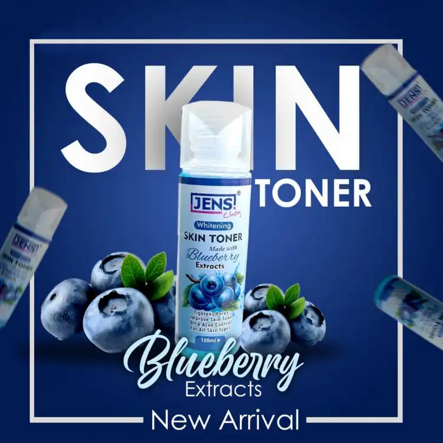 Jens Choy Blueberry Skin Toner - FlyingCart.pk