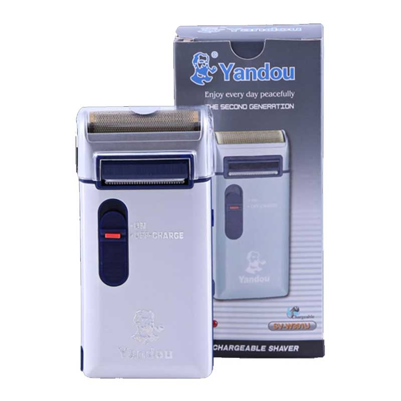 Rechargeable Shaver & Beard Trimmer - Yandou SV-W301U - FlyingCart.pk