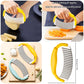 Crinkle Cut Knife, Multi-Functional Attractive Wavy Fries Cutter with Stainless Steel Blade-FlyingCart.pk