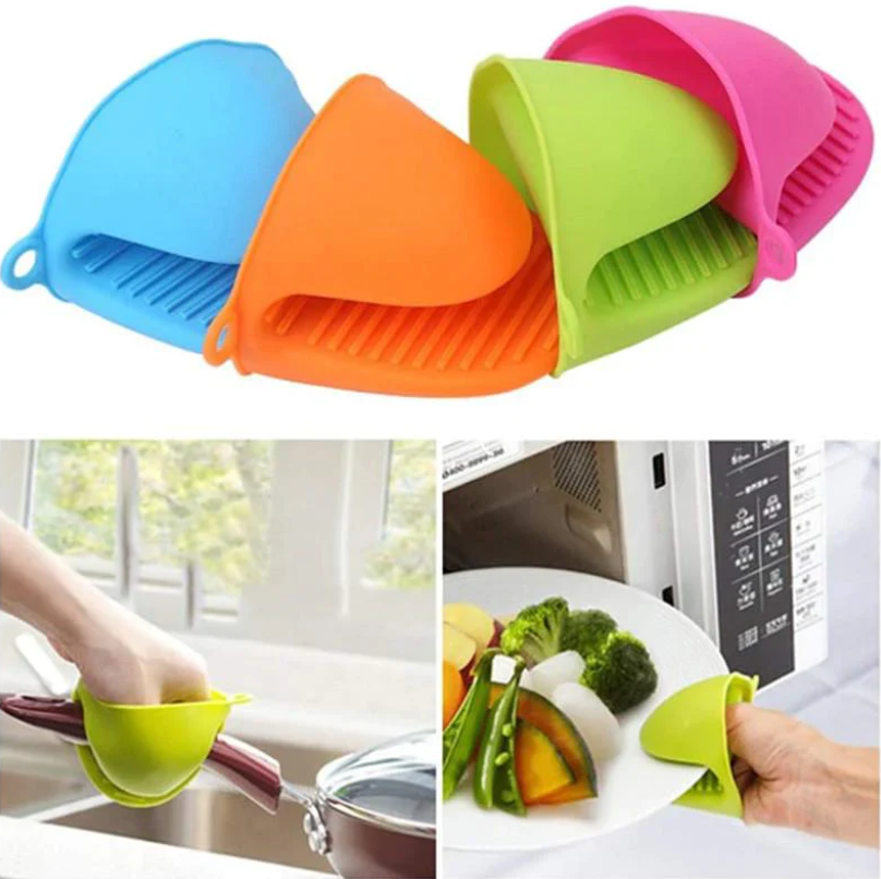 Silicone Oven Mitts Pot Holder 1 Pair - FlyingCart.pk