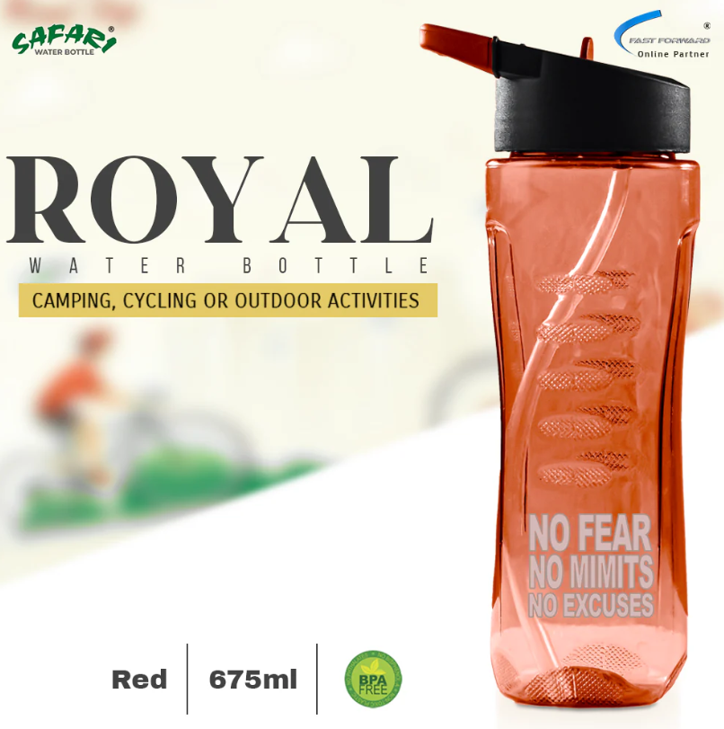 Royal Safari Water Bottle 675ML-FlyingCart.pk