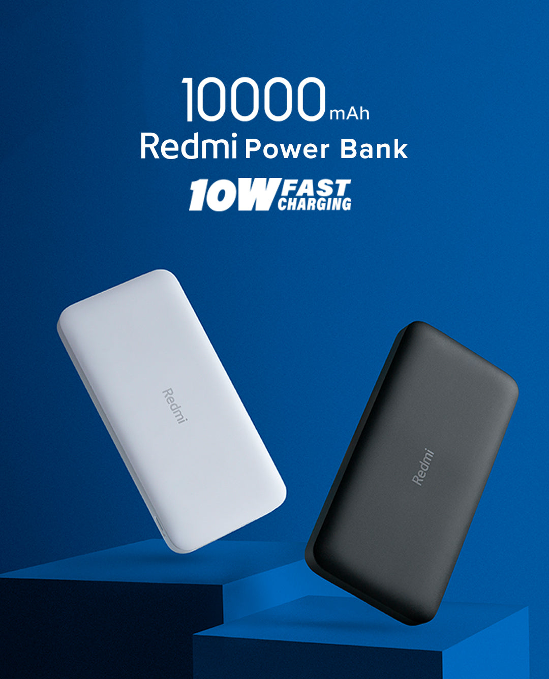 Redmi 10,000 MAH Power Bank (With Out Cable)-FlyingCart.pk