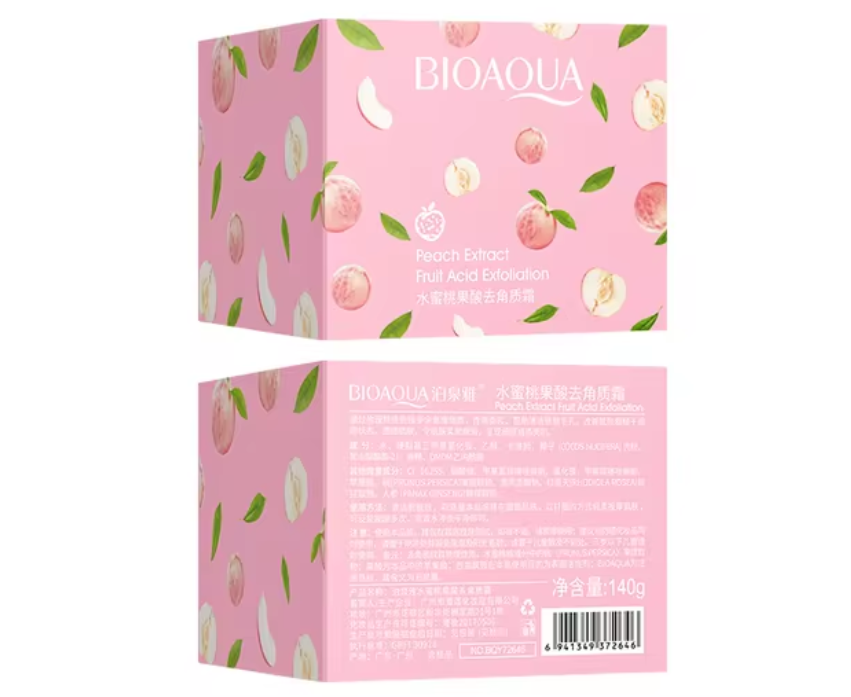 BIOAQUA Peach Glowing Moisturizer Peeling Cream-FlyingCart.pk